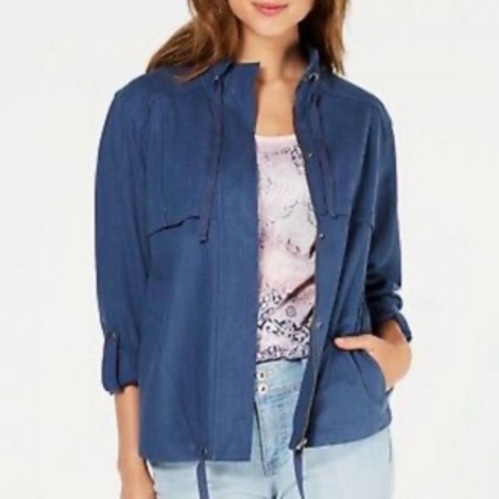 Style & Co. Nautical Linen Jacket